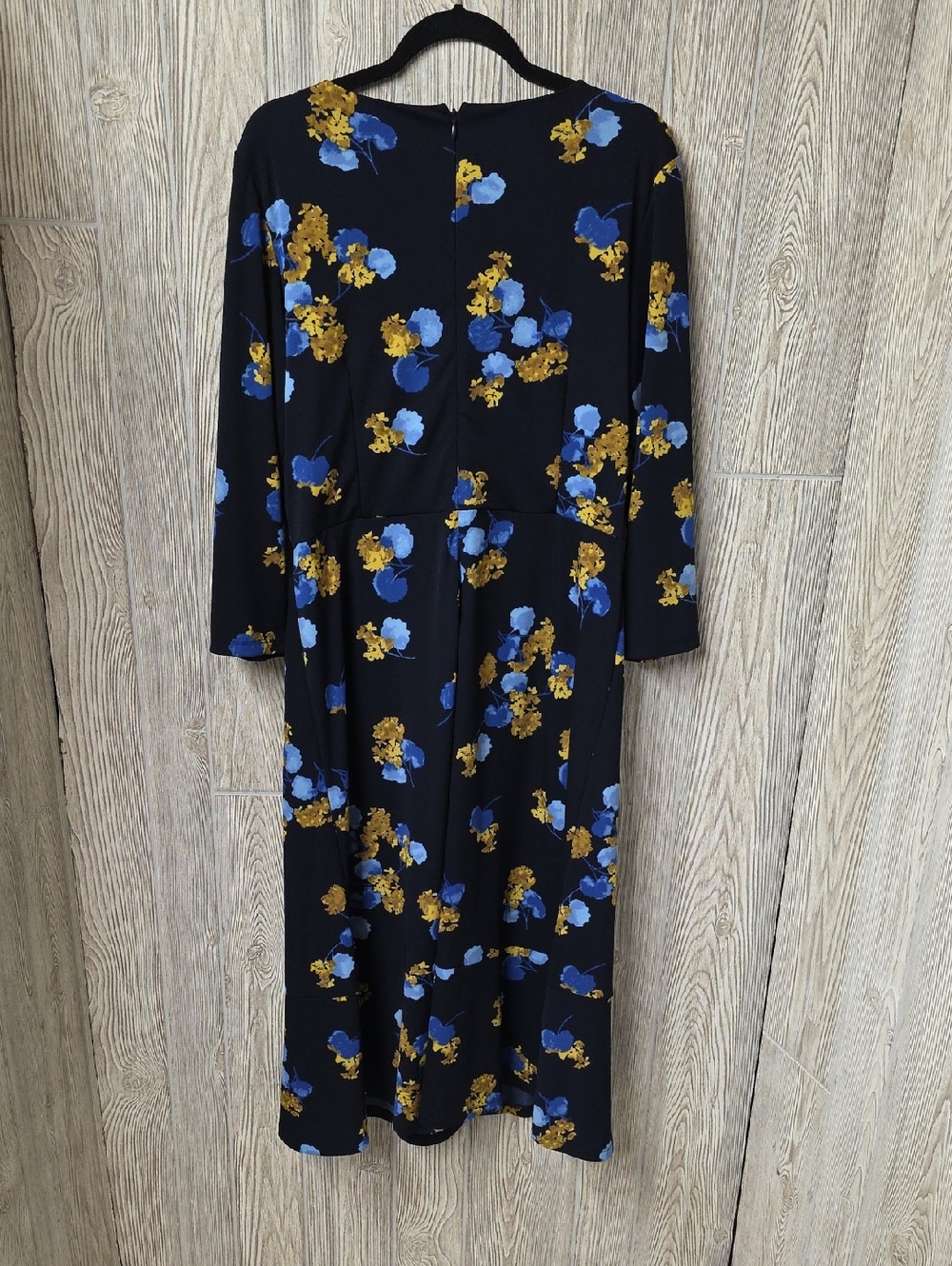 Talbots Jersey Twist Floral Midi Dress Womens Plus Size 16 NWT - Picture 6 of 13